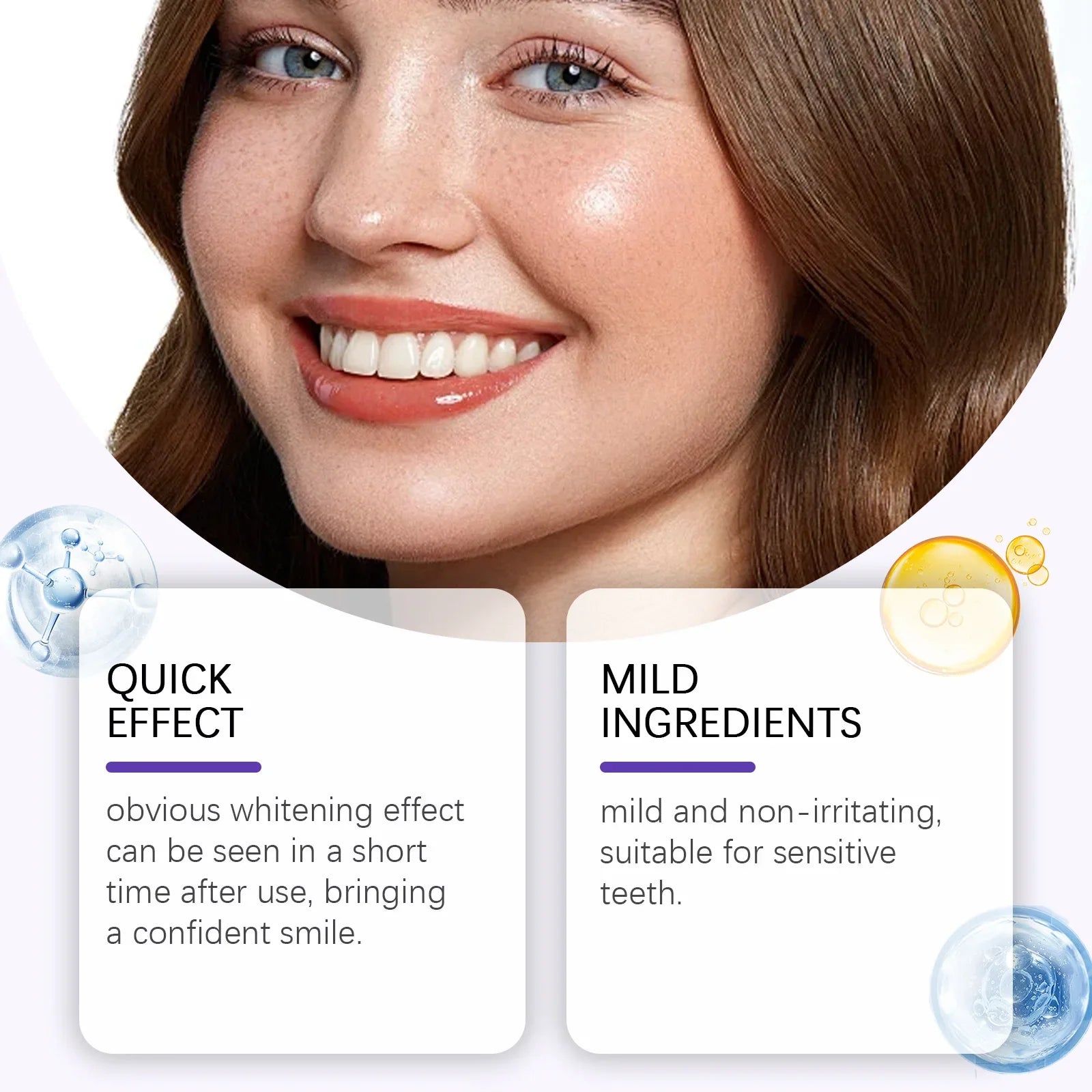BrightSmile whitening strips close-fit gel strip
